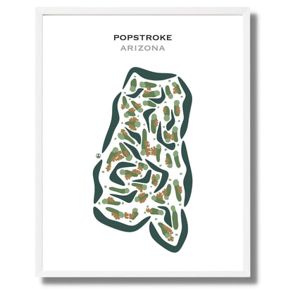 PopStroke, Arizona - Printed Golf Courses