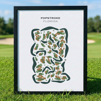 PopStroke, Florida - Printed Golf Courses