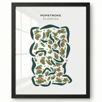 PopStroke, Florida - Printed Golf Courses