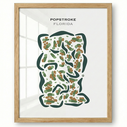 PopStroke, Florida - Printed Golf Courses