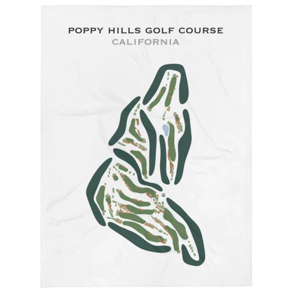 Poppy Hills Golf Course, California - Printed Golf Courses
