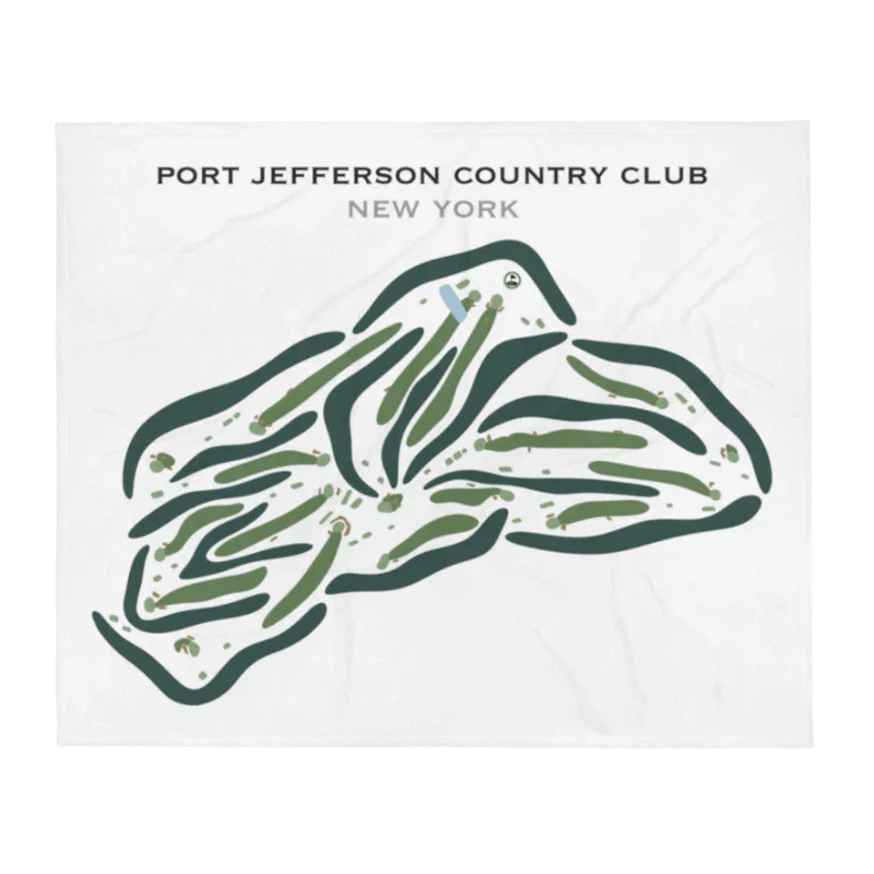 Port Jefferson Golf Course, New York - Printed Golf Courses