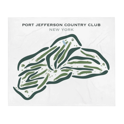 Port Jefferson Golf Course, New York - Printed Golf Courses
