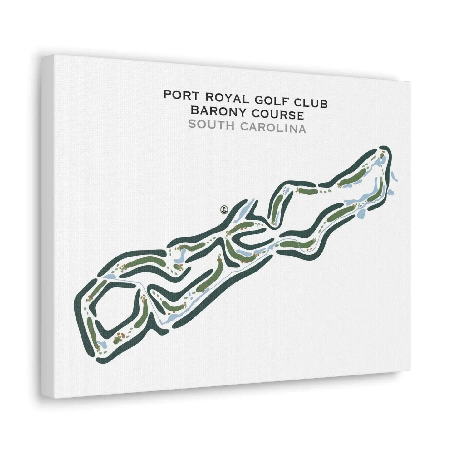 Port Royal Golf Club - Barony Course, South Carolina - Printed Golf Courses