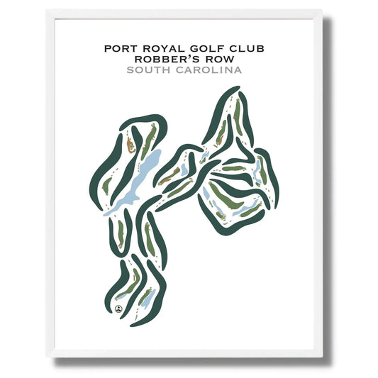 Port Royal Robber's Row, South Carolina - Printed Golf Courses