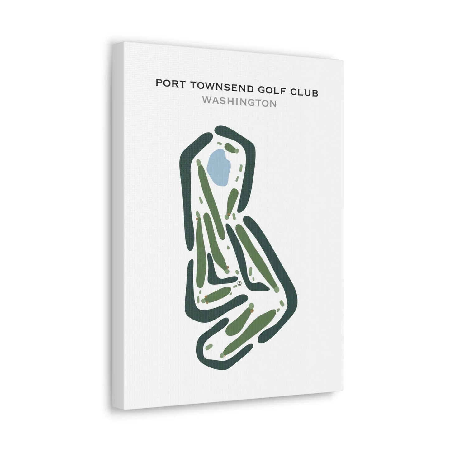Port Townsend Golf Club, Washington - Printed Golf Courses