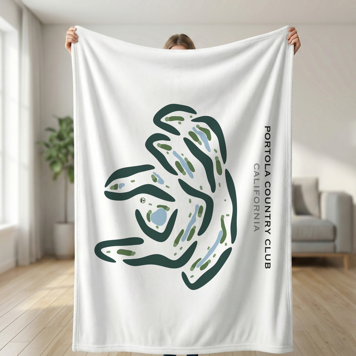 Portola Country Club, California - Printed Golf Courses