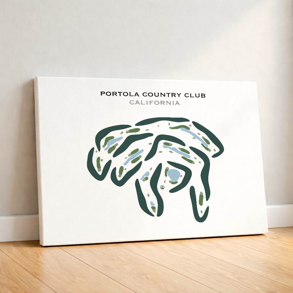Portola Country Club, California - Printed Golf Courses