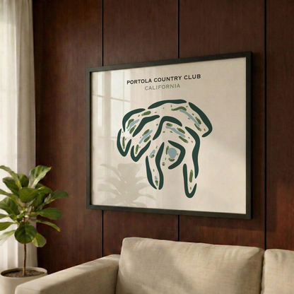 Portola Country Club, California - Printed Golf Courses