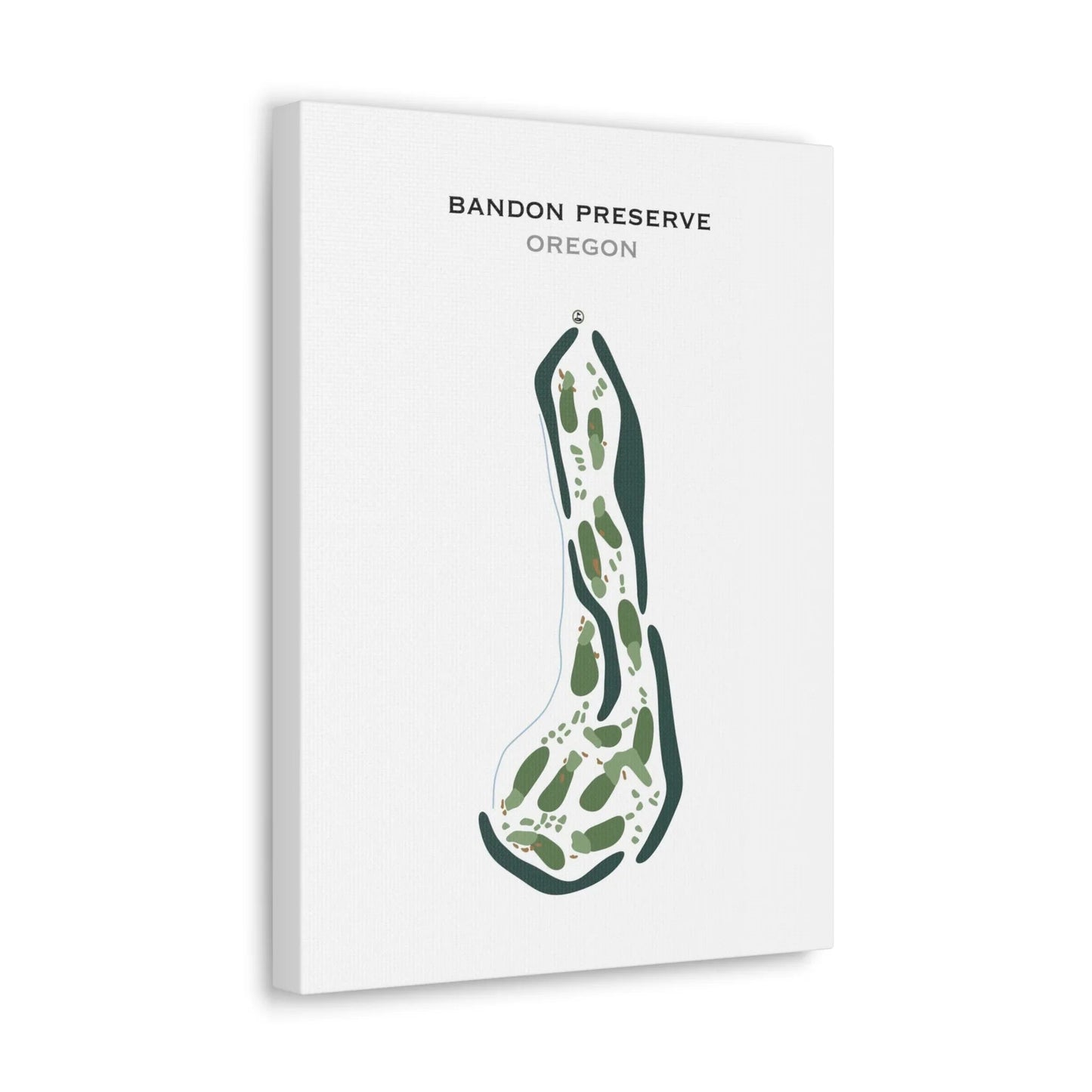 Bandon Preserve, Oregon - Printed Golf Courses