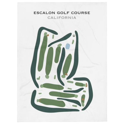 Escalon Golf Course, California - Printed Golf Courses