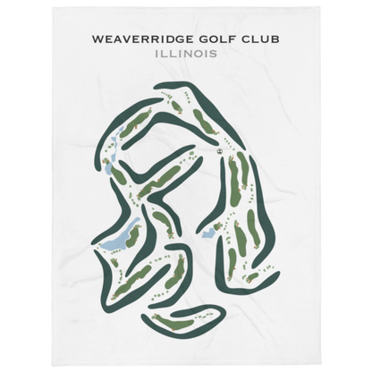 WeaverRidge Golf Club, Illinois - Printed Golf Courses