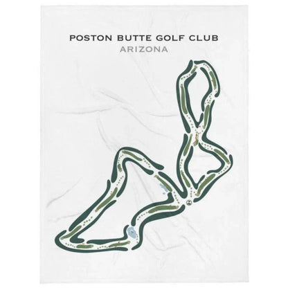 Poston Butte Golf Club, Arizona - Printed Golf Courses