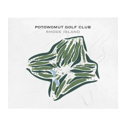 Potowomut Golf Club, Rhode Island - Printed Golf Courses