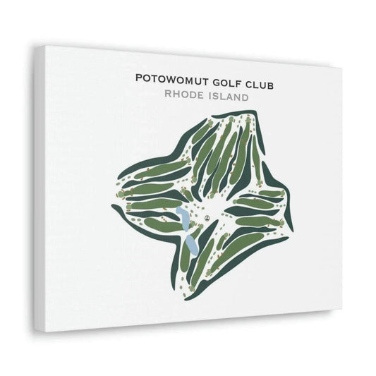 Potowomut Golf Club, Rhode Island - Printed Golf Courses