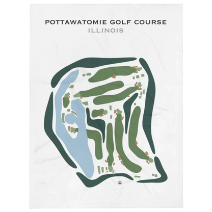 Pottawatomie Golf Course, Illinois - Printed Golf Courses