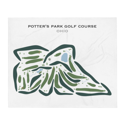 Potter's Park Golf Course, Ohio - Printed Golf Courses