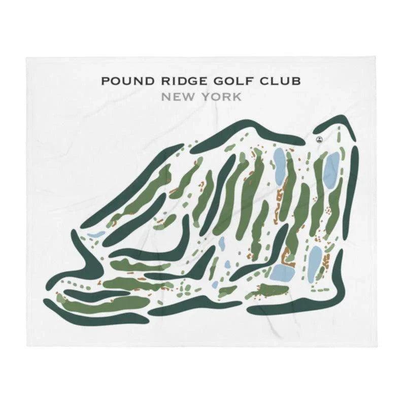 Pound Ridge Golf Club, New York - Printed Golf Course