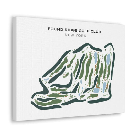 Pound Ridge Golf Club, New York - Printed Golf Course