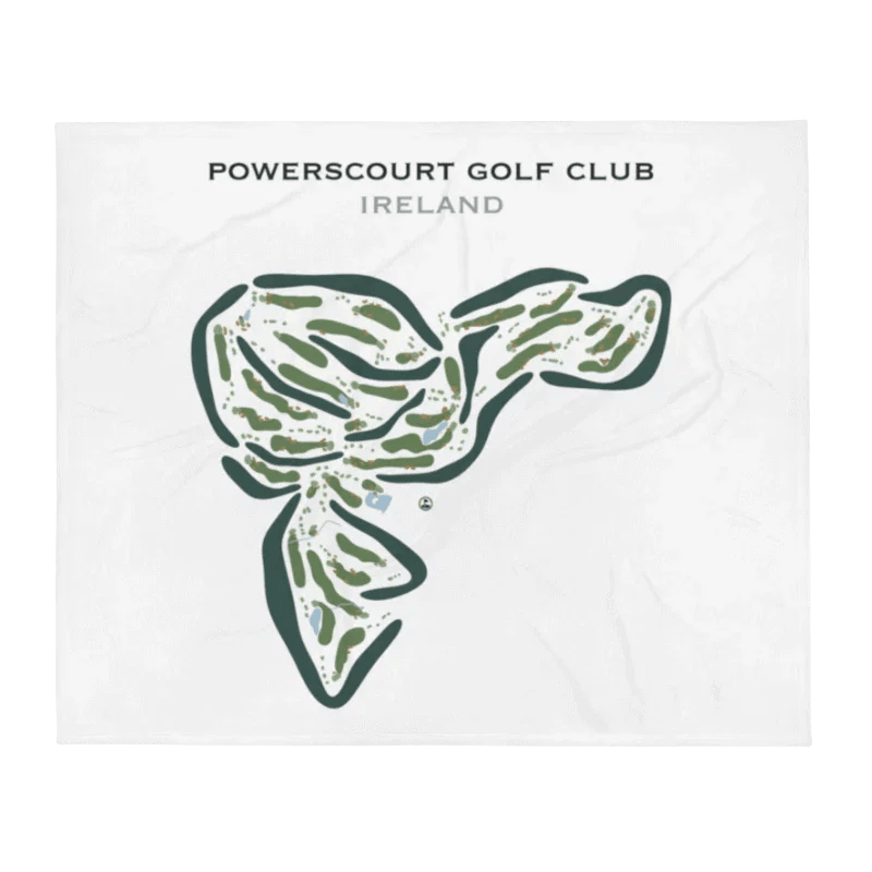 Powerscourt Golf Club, Ireland - Printed Golf Courses