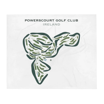 Powerscourt Golf Club, Ireland - Printed Golf Courses