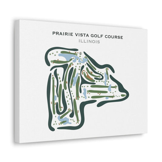 Prairie Vista Golf Course, Illinois - Printed Golf Courses