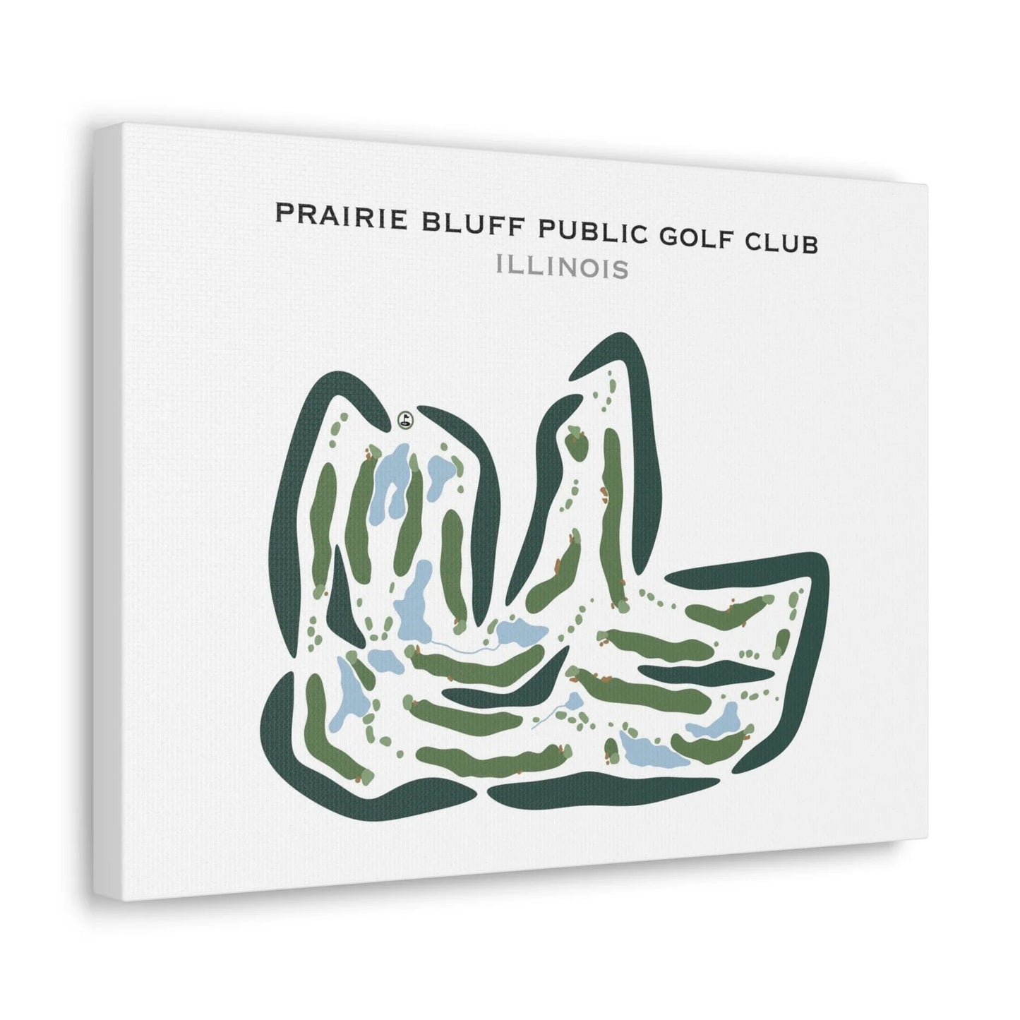 Prairie Bluff Public Golf Club, Illinois - Printed Golf Courses