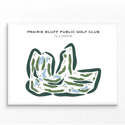 Prairie Bluff Public Golf Club, Illinois - Printed Golf Courses