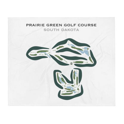 Prairie Green Golf Course, South Dakota - Printed Golf Courses