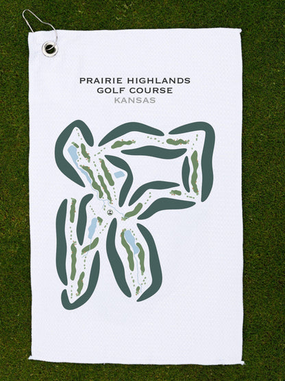 Prairie Highlands Golf Course, Kansas - Printed Golf Courses