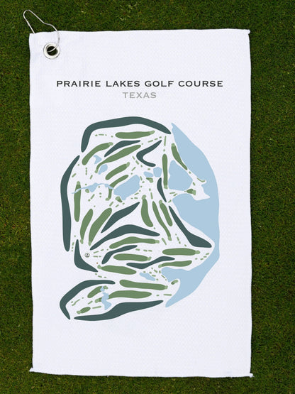 Prairie Lakes Golf Course, Texas - Printed Golf Courses