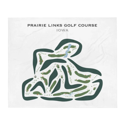 Prairie Links Golf Course, Iowa - Printed Golf Courses