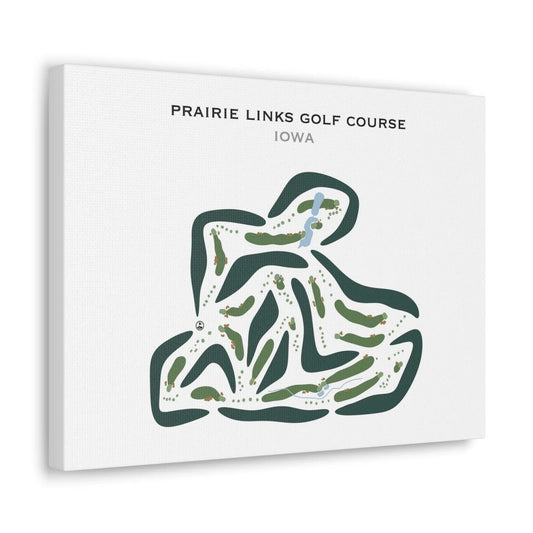 Prairie Links Golf Course, Iowa - Printed Golf Courses