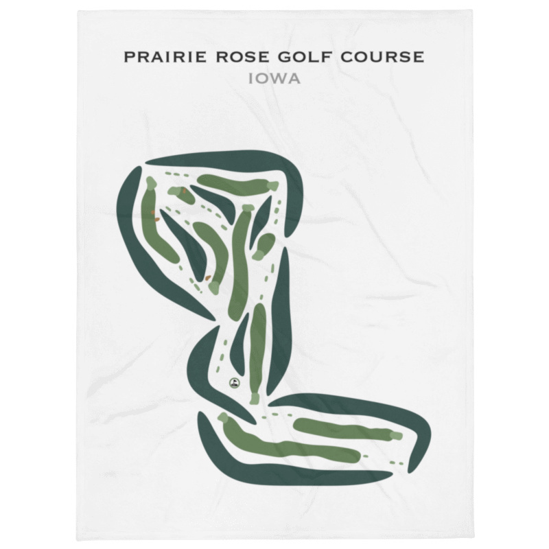 Prairie Rose Golf Course, Iowa - Printed Golf Courses
