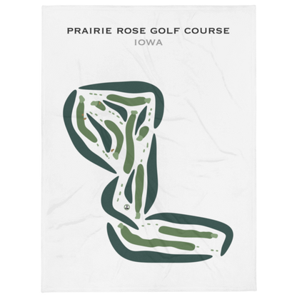 Prairie Rose Golf Course, Iowa - Printed Golf Courses
