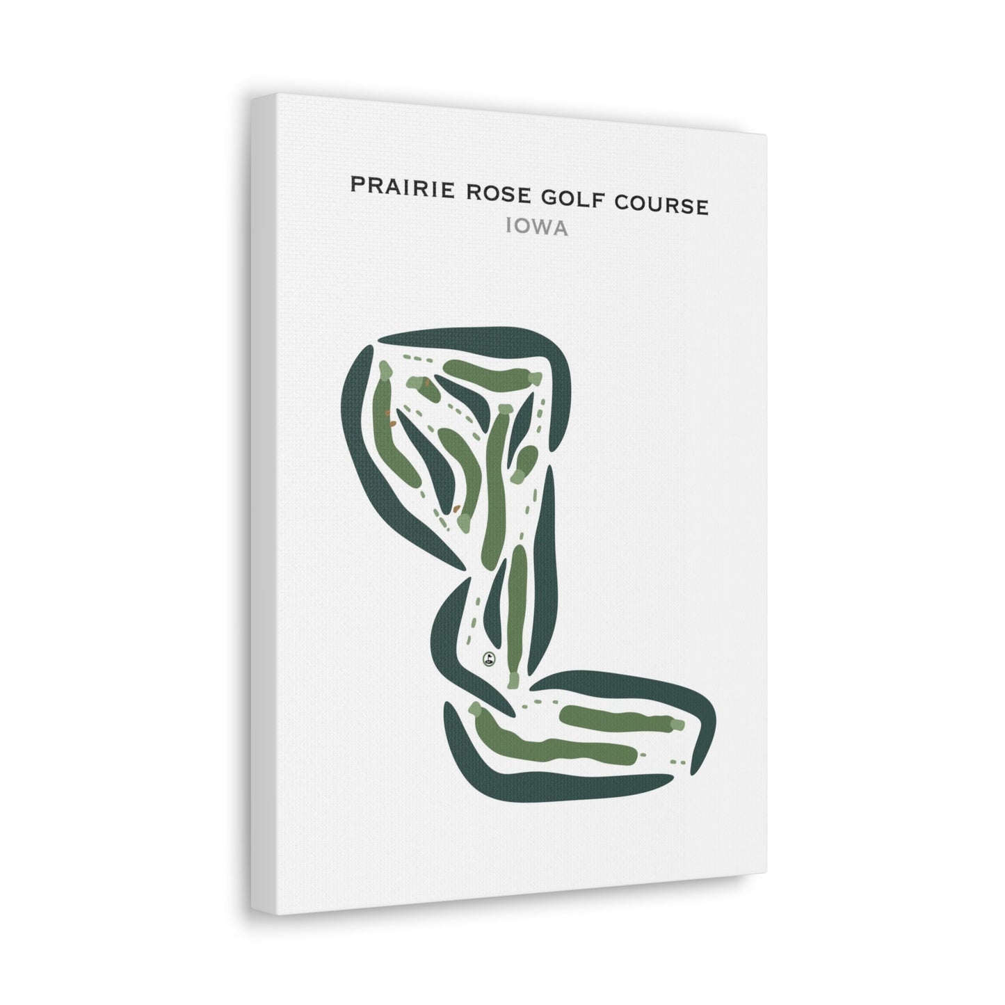 Prairie Rose Golf Course, Iowa - Printed Golf Courses