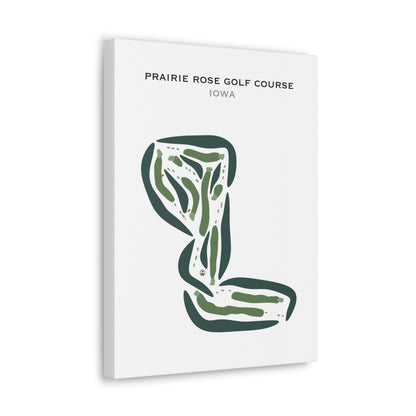 Prairie Rose Golf Course, Iowa - Printed Golf Courses