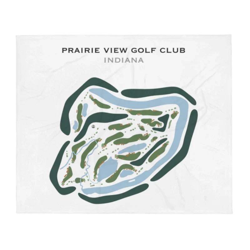 Prairie View Golf Club, Indiana - Printed Golf Courses