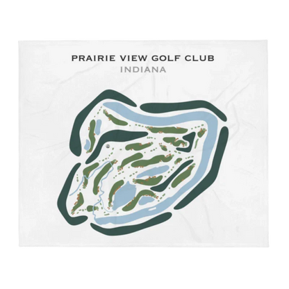Prairie View Golf Club, Indiana - Printed Golf Courses