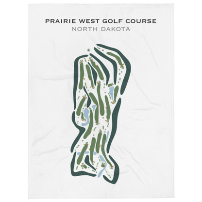 Prairie West Golf Course, North Dakota - Printed Golf Courses
