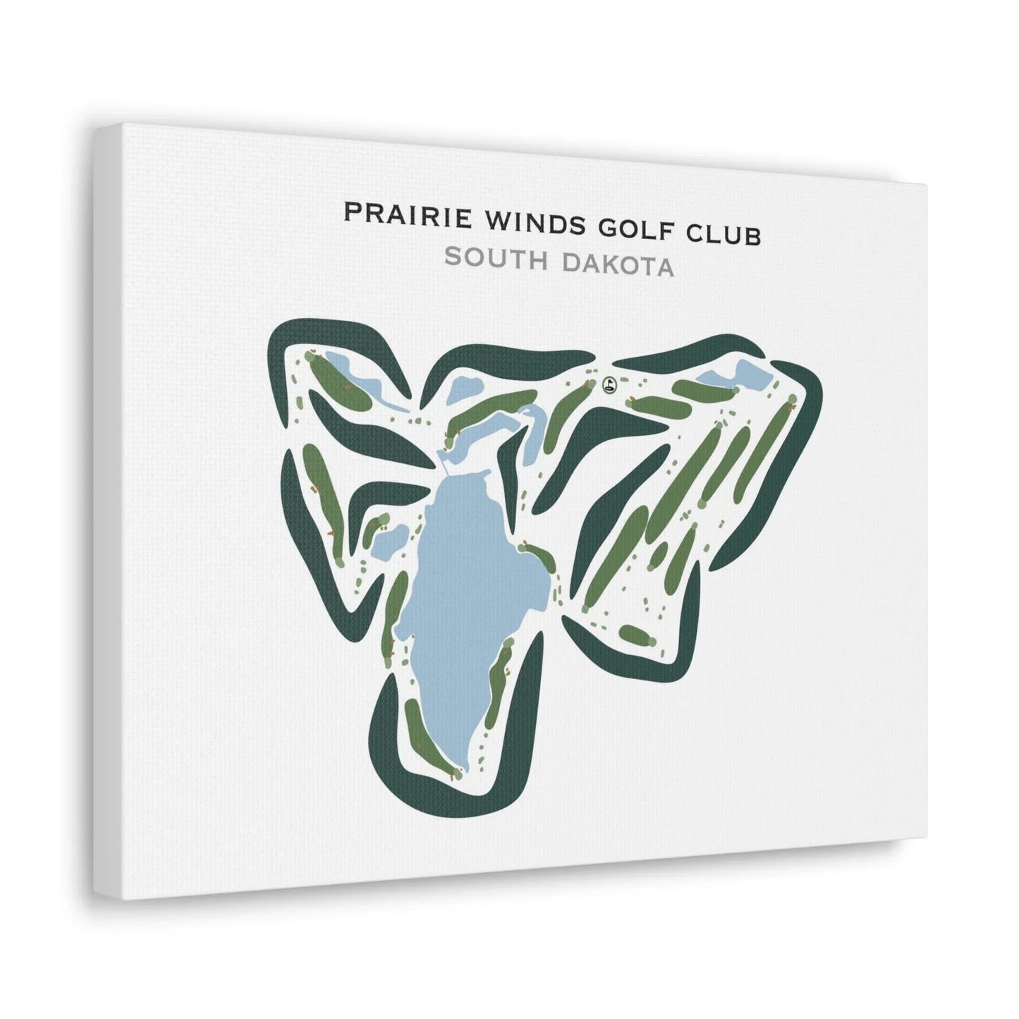 Prairie Winds Golf Club, South Dakota - Printed Golf Courses