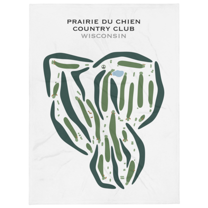 Prairie du Chien Country Club, Wisconsin - Printed Golf Courses