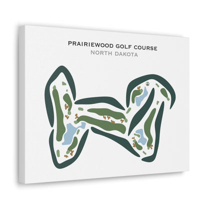 Prairiewood Golf Course, North Dakota - Printed Golf Courses