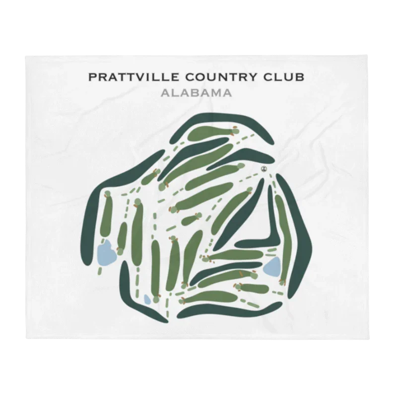 Prattville Country Club, Alabama - Printed Golf Courses