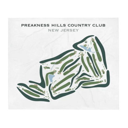 Preakness Hills Country Club, New Jersey - Printed Golf Courses