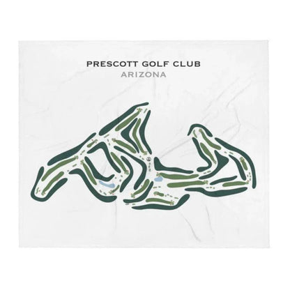Prescott Golf Club, Arizona - Printed Golf Course