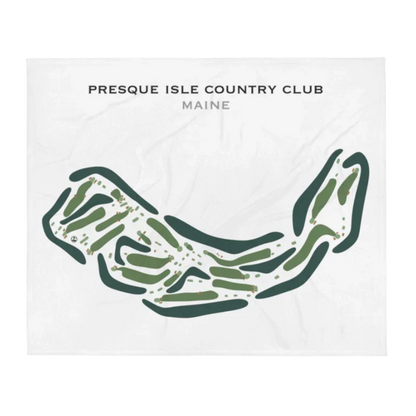 Presque Isle Country Club, Maine - Printed Golf Courses