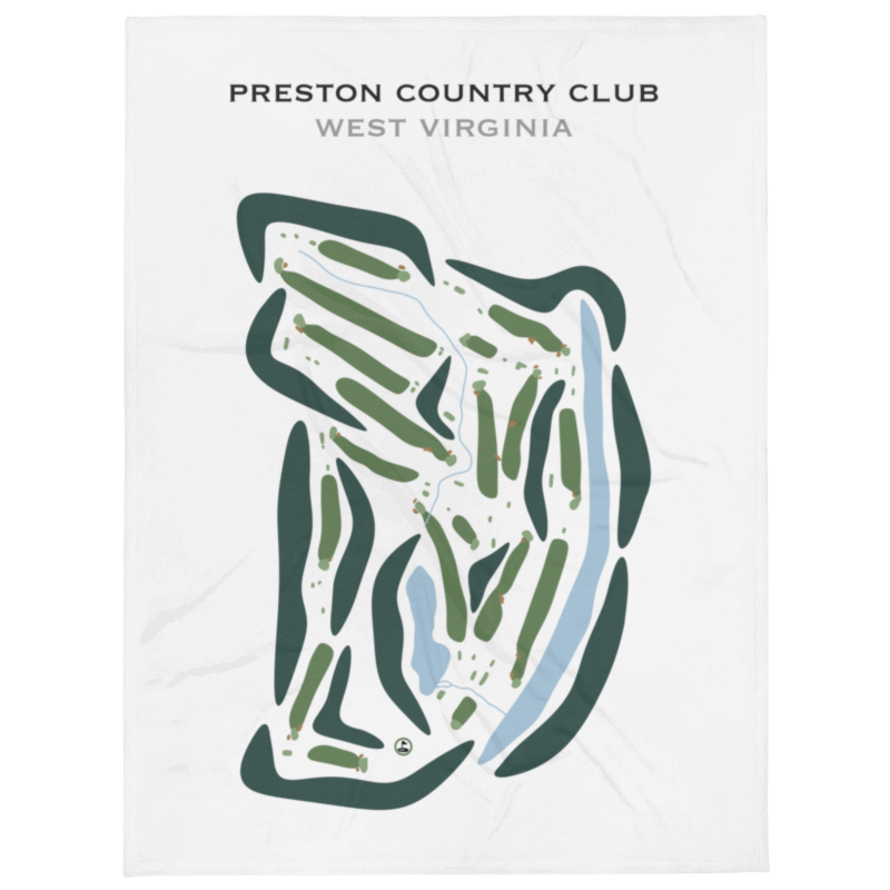 Preston Country Club, West Virginia - Printed Golf Courses