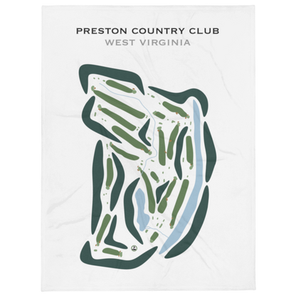 Preston Country Club, West Virginia - Printed Golf Courses