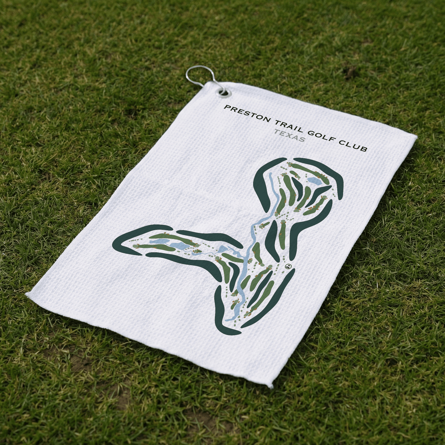 Preston Trail Golf Club, Texas - Printed Golf Course